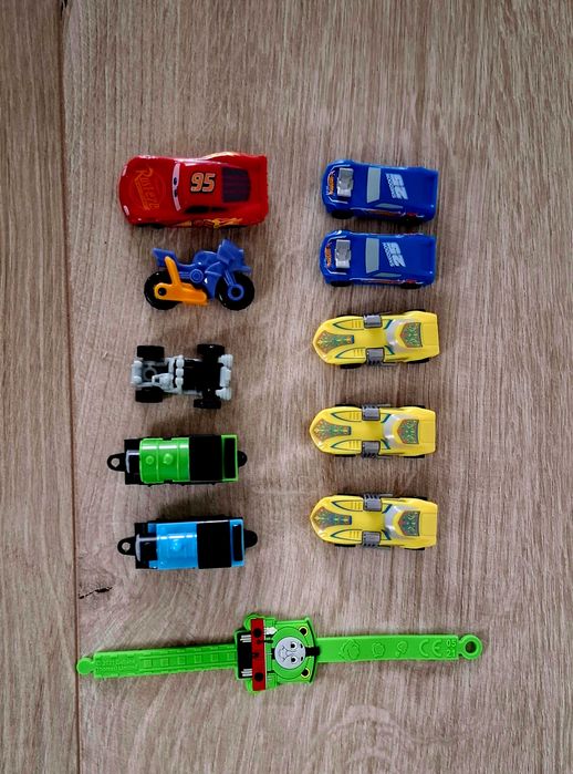 Mini pojazdy. 11 sztuk