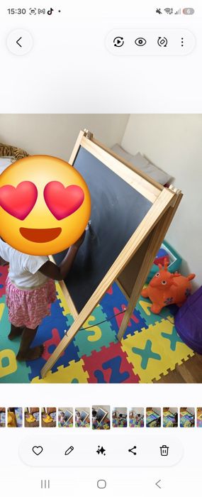 Quadro com apagador