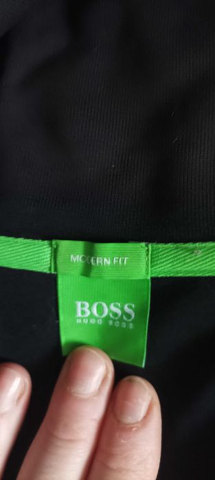 Bluza boss czarna z kapturem m