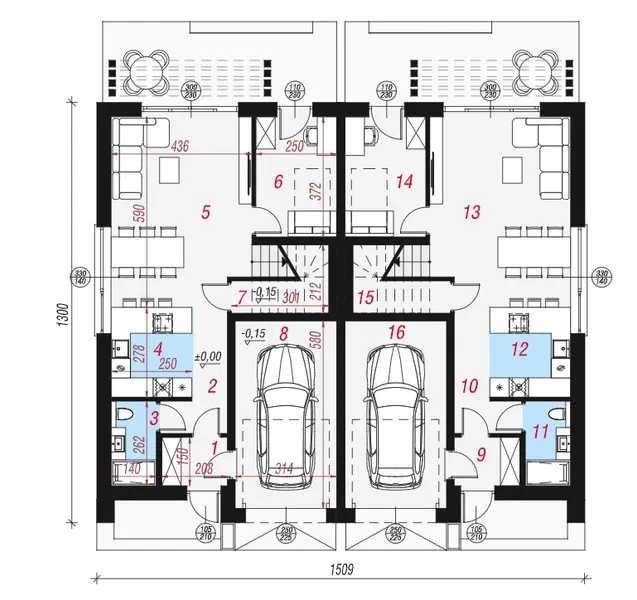 Halinów-Kazimierów bliźniak 145m2, działka 400m2- cena 1050 000zł