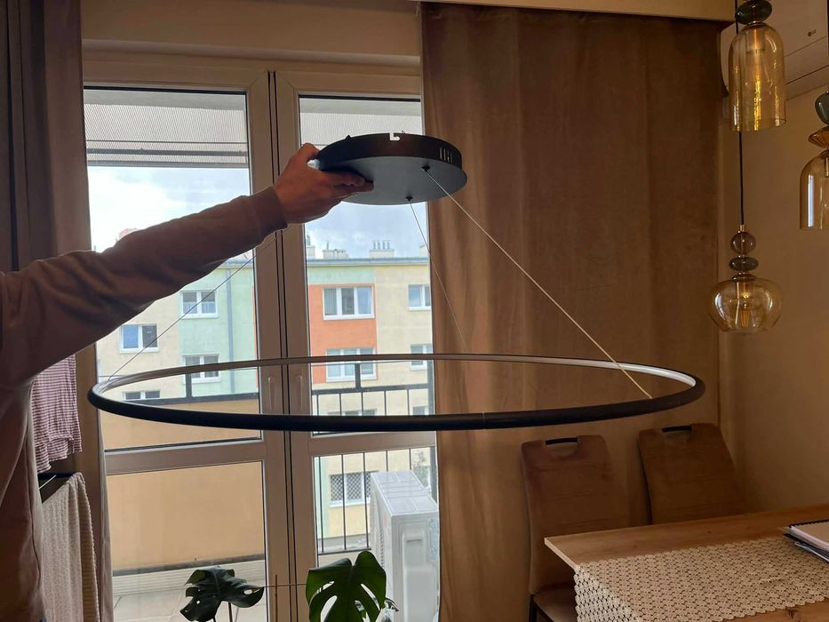 Lampa/żyrandol LED okrągła średnica 100cm