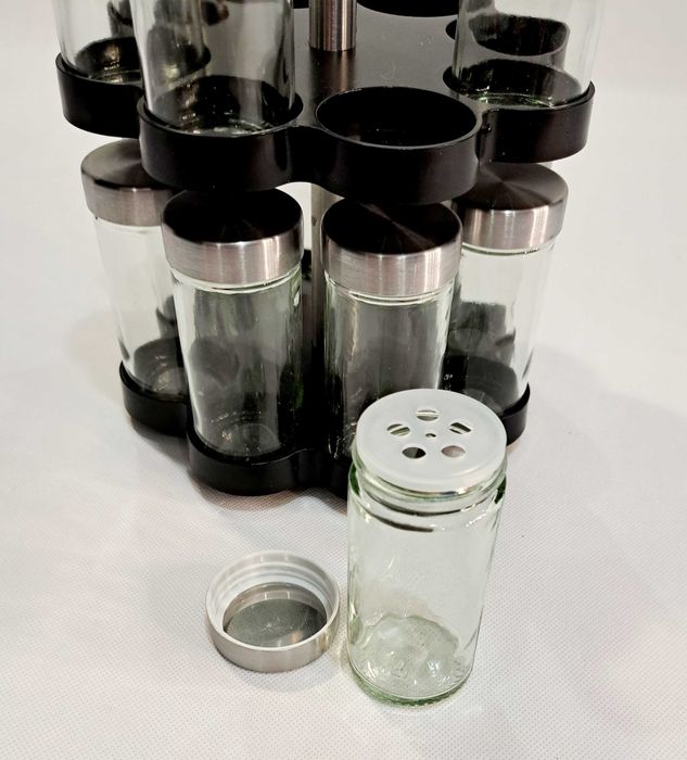 Stojak obrotowy, karuzela na przyprawy Relaxdays - 13 słoików