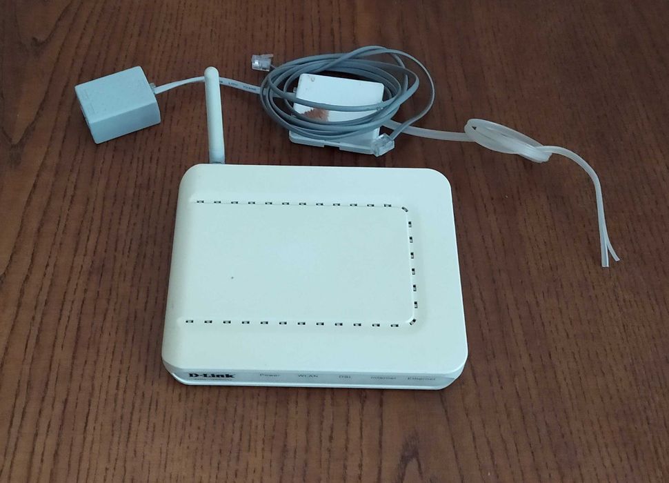 D-Link DSL-2600U Модем ADSL2+ с Wi-Fi 150Mbps Б/У