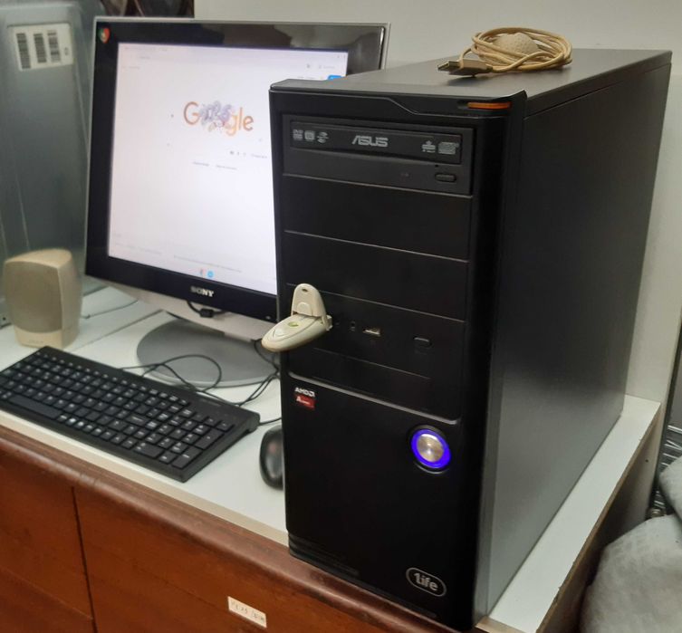 Computador PC Desktop Completo Chrome OS Flex AMD A4-7300 8GB Ram 1 TB