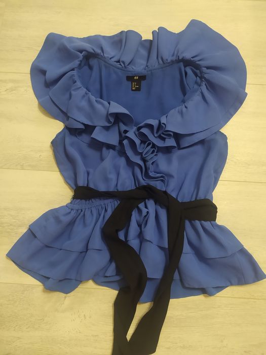 Блуза жіноча синя