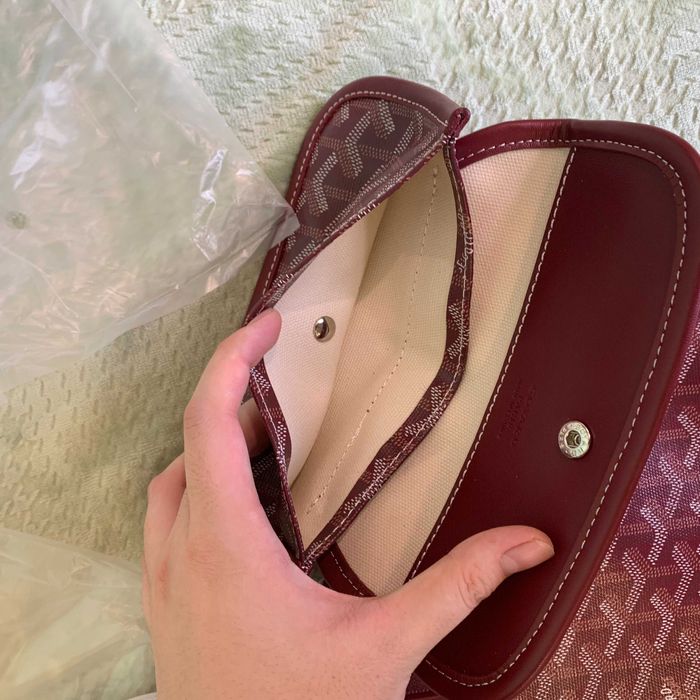 Torba Shopper w Kolorze Czerwonobrązowym GoyardSaintL0uis –