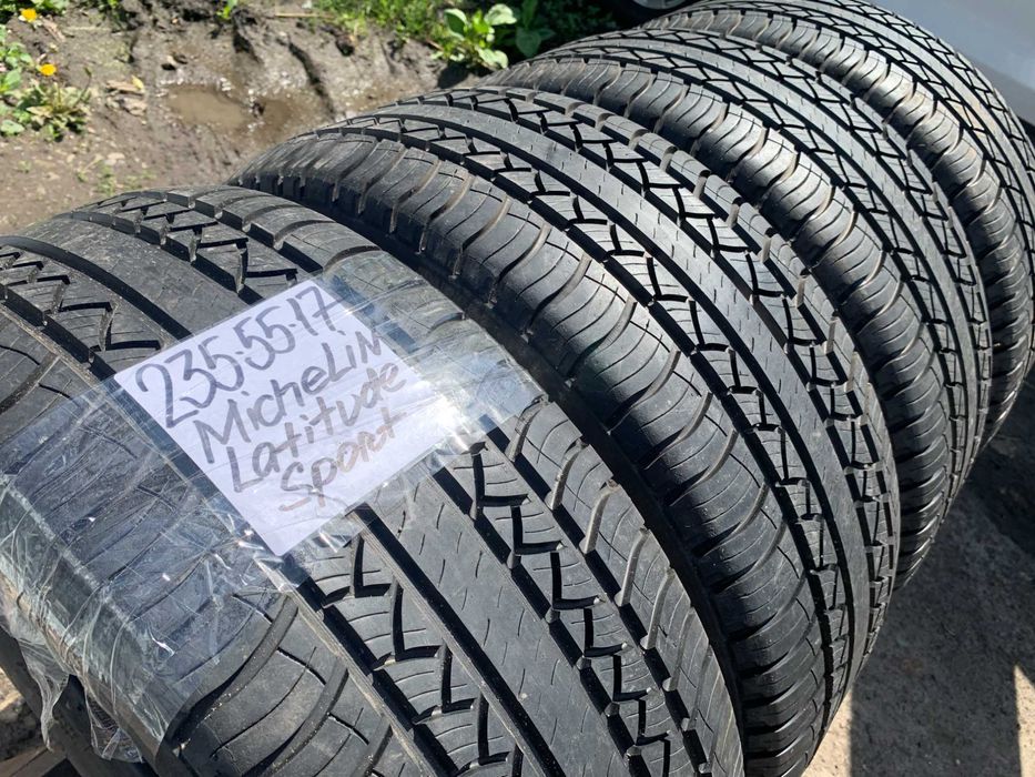 235-55-R17 MICHELIN LATITUDE = комплект летней резины GERMANY 2023