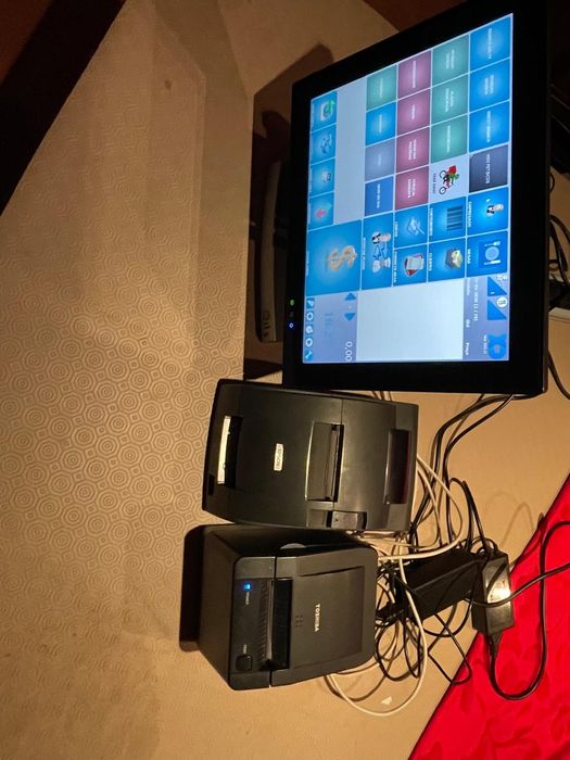 POS com impressora e gaveta