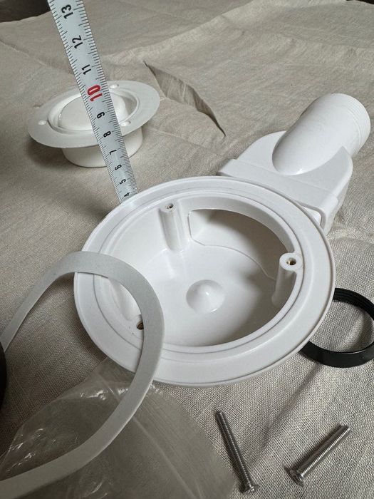 Zestaw syfon prysznicowy płaski Kraków