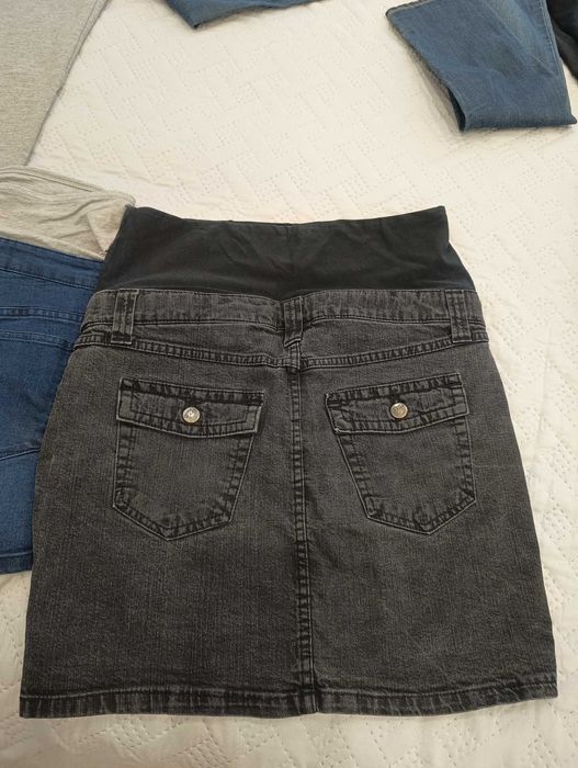 Ubrania ciążowe spodnie spódnice legginsy 38-42