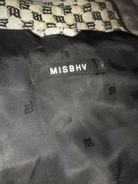 MISBHV jacquard monogram canvas trucker jacket куртка піджак