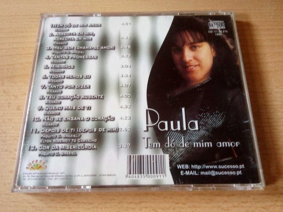 PAULA - Tem Dó De Mim Amor