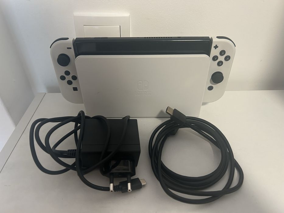 Nintendo Switch Oled com jogos