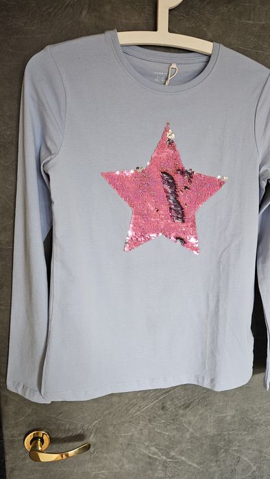 Name it bluzka z długim rękawem dla dziewczynki 146/152. Nowa z metką