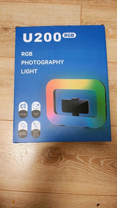 Профессиональная студийная светодиодная лампа RGB U200
