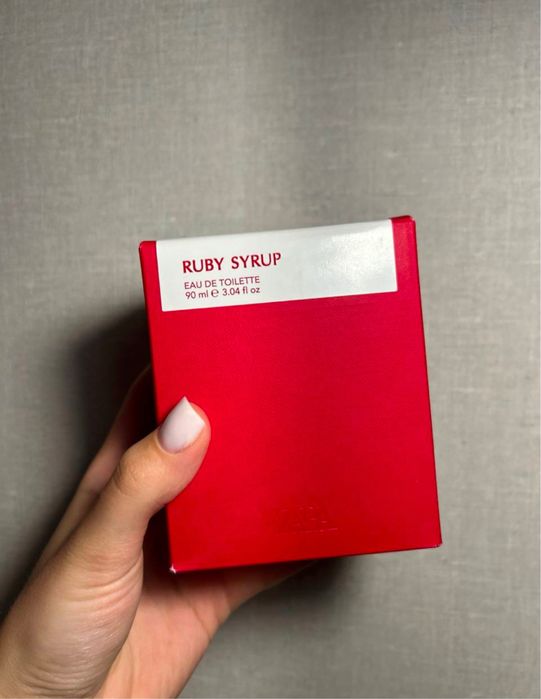 Парфум Zara Ruby Syrup  Оригінал, нові, у використанні не були, 90 мл