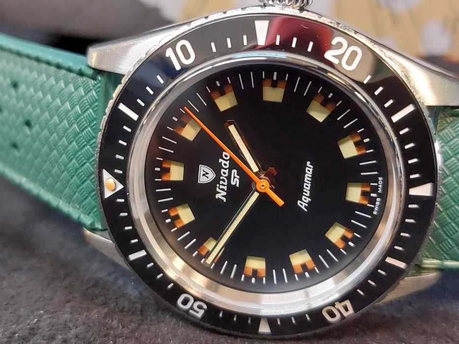 Zegarek męski NIVADA AQUAMAR automatyczny 38 mm jak nowy GWARANCJA