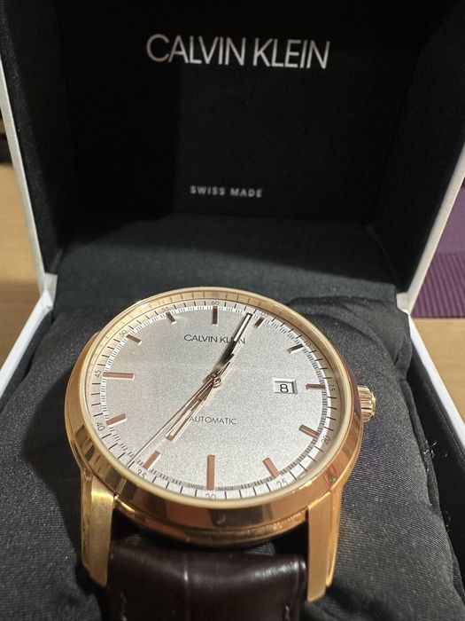 Новые механические swiss made часы Calvin Klein 40mm