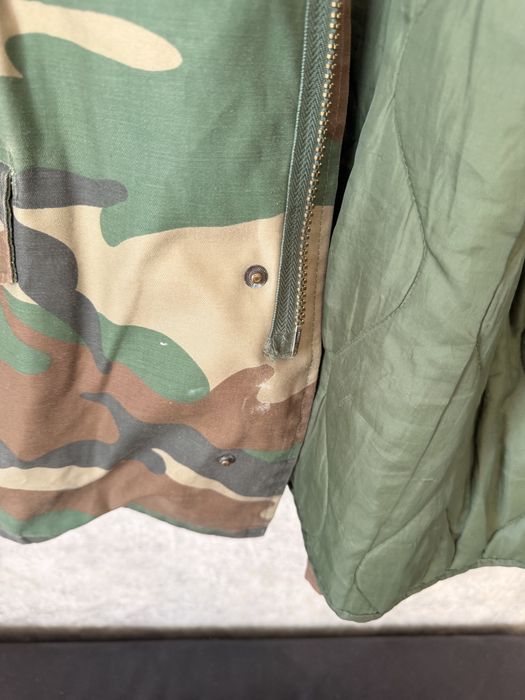Kurtka z podszewką woodland camo M65 oryginał