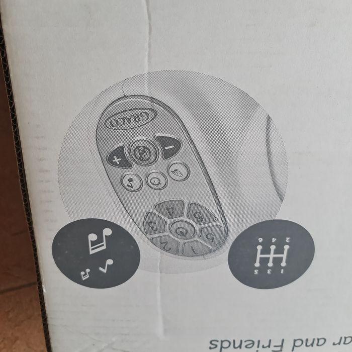 Cadeira bebe repouso musical Graco