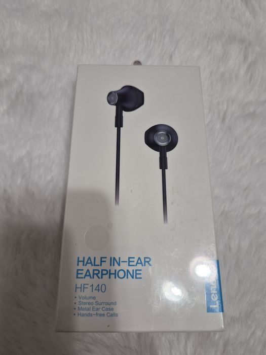 Słuchawki lenovo stereo przewodowe hf 140 jack 3,5mm