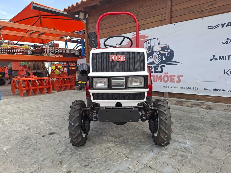 Trator Yanmar F13ED 4x4 | Aro de proteção | Pneus Novos| Compacto