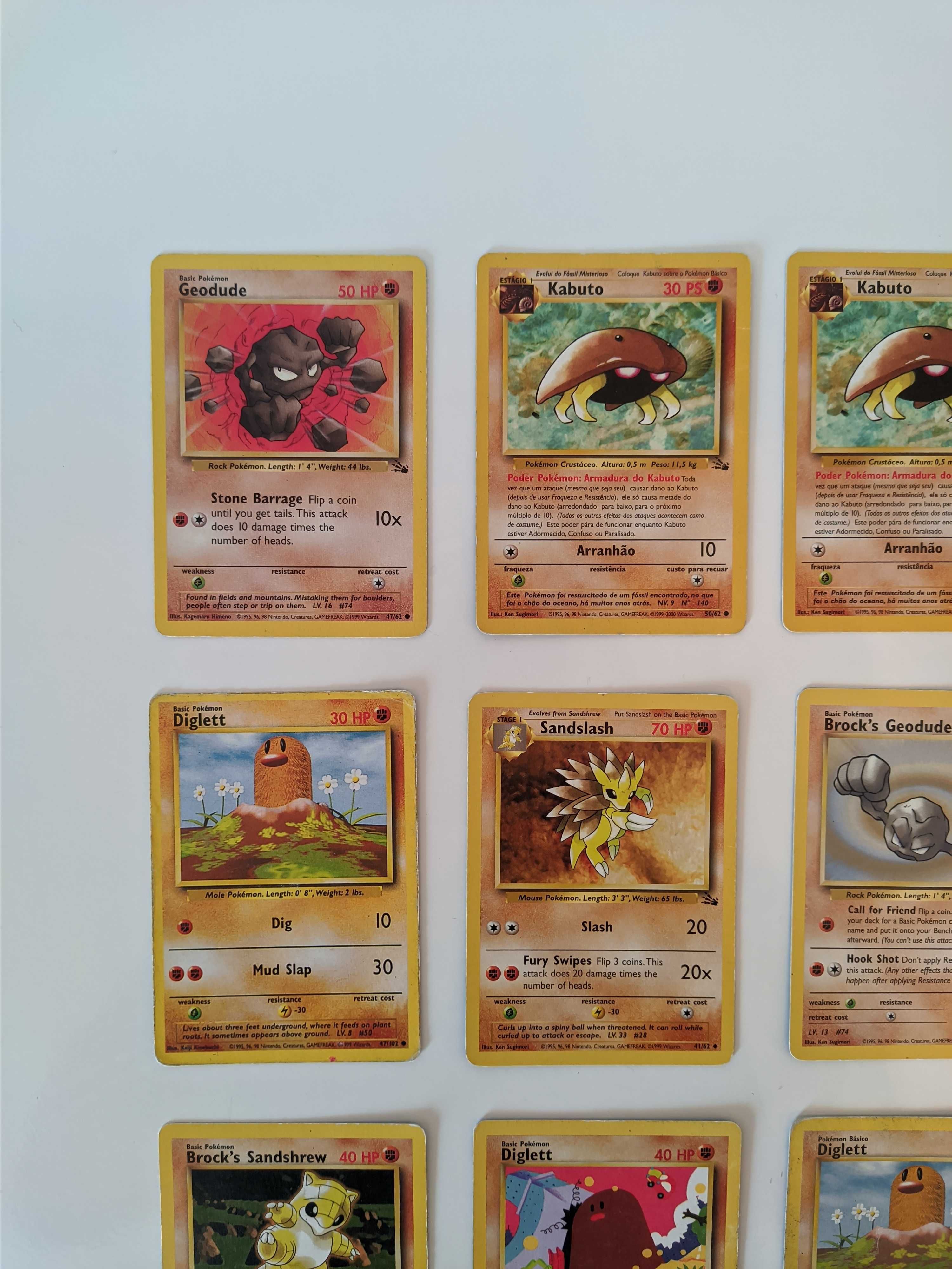 Cartas Pokémon - Tipo Água (15 Cartas) Leiria, Pousos, Barreira E Cortes •  OLX Portugal