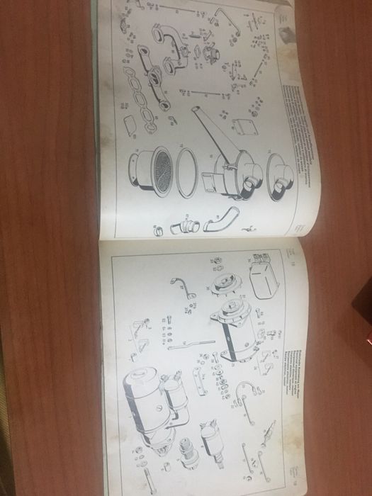 Mercedes 190E e 190D Catalgo Peças 1961