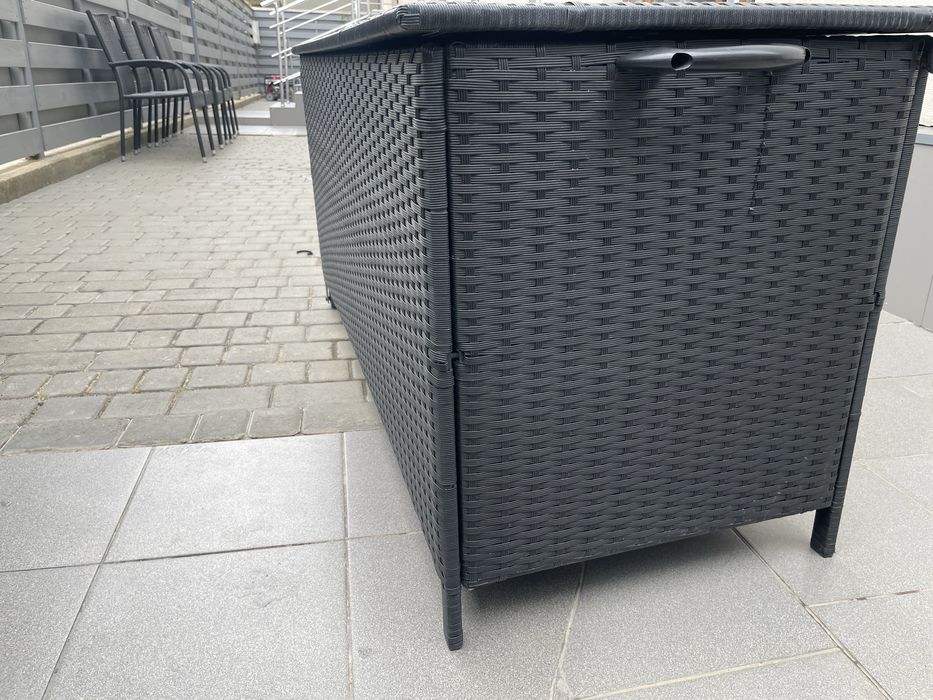 Комод для уличного хранения ротанг