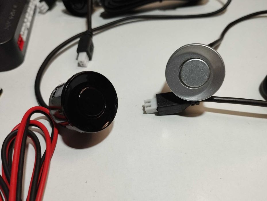 Kit sensores de estacionamento, parqueamento, sonoro, universais