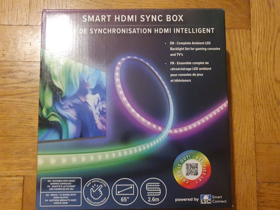 Smart HDMI Sync Box inteligentne podświetlenie LED do TV i konsoli