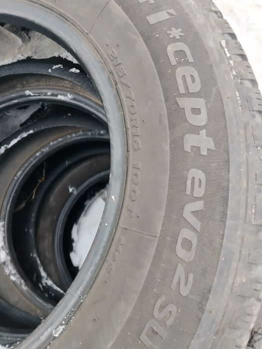 215 70 r16 100T Hankook Winter i*cept Evo 2 SUV komplet zima wymiana