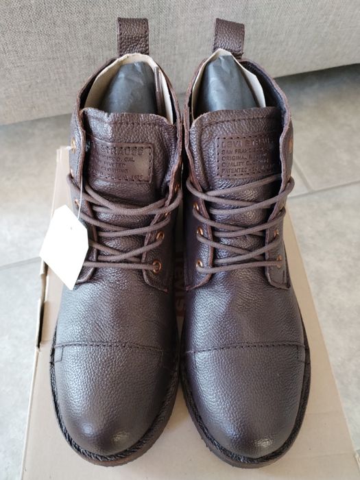 Buty Levi's r. 39meskie  skóra naturalna idealne na wiosnę  brązowe