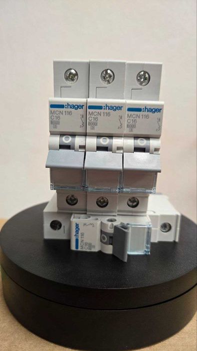 ЛІКВІДАЦІЯ СКЛАДУ HAGER. ЗНИЖКА 36%. Автоматичний вимикач 1P  16A