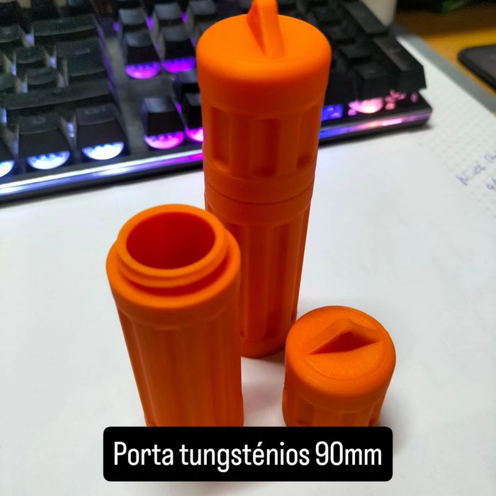 Porta tungsténios 90mm
