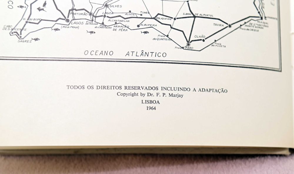 Livro Algarve 1964, Frederic P. Marjay.