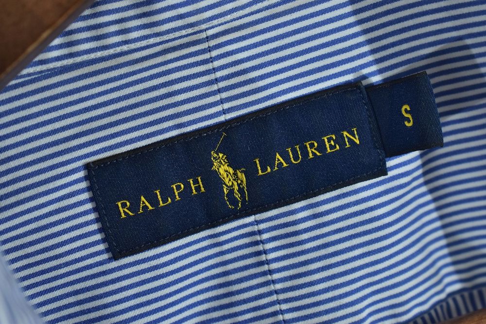 Ralph Lauren Koszula W Drobne Paski Męska S