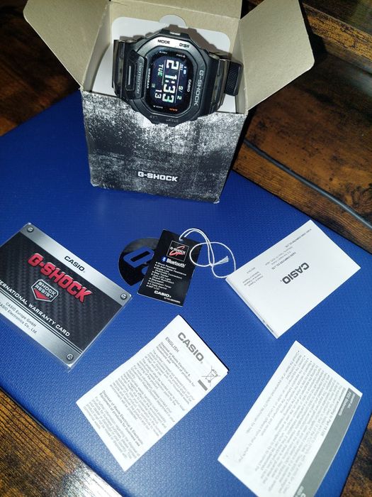 Casio GBD-200-1ER zegarek krokomierz bluetooth