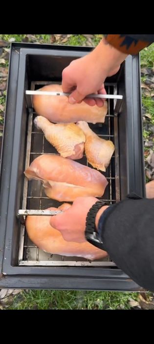 Коптильна для м'яса товщина 2 мм