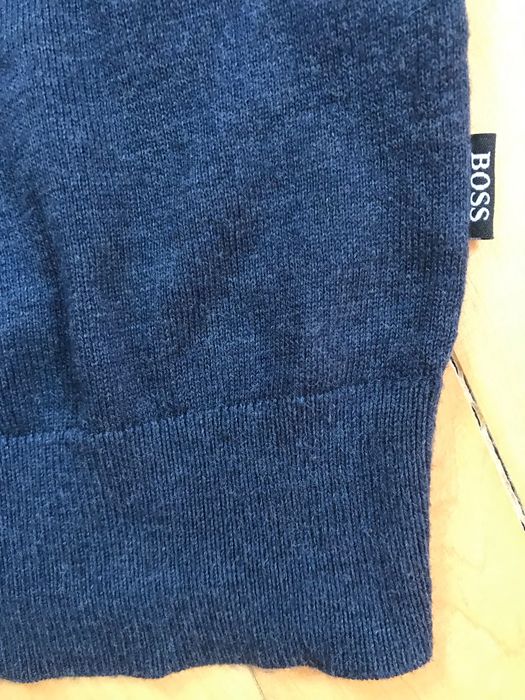 HUGO BOSS чоловічий джемпер светр кофта бавовна шовк кашемір ck armani