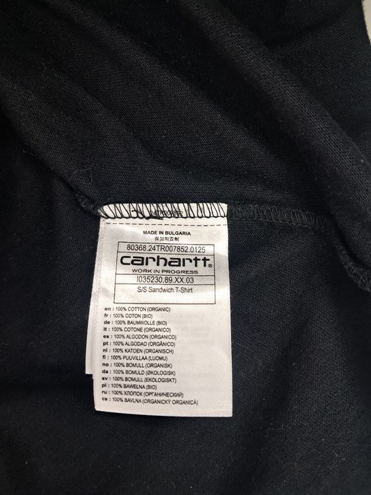 Футболка Carhartt WIP Work in Progress casual luxury  тишка кархарт кархарттт S