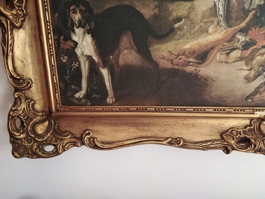 Quadro de Jean Baptiste Oudry Retratando o Retorno da Caça