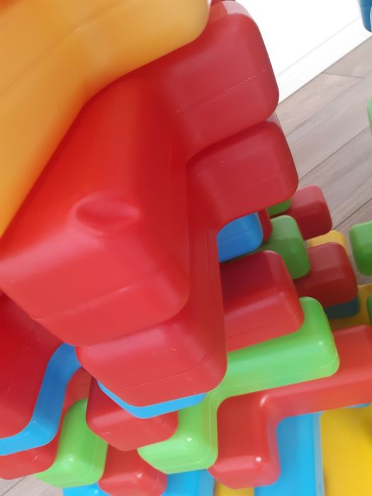 MOCHTOYS Ogromne klocki konstrukcyjne mega wafle