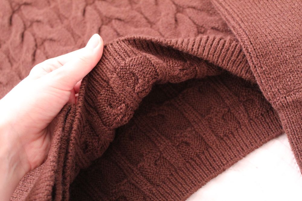 В'язаний костюм  двійка вовна  спідниця і светр  XS(34)