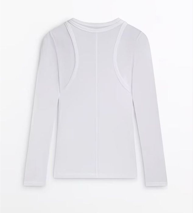 Новий лонгслів жіночий massimo dutti , s-m