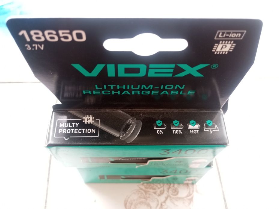 Акамуляторы VIDEX