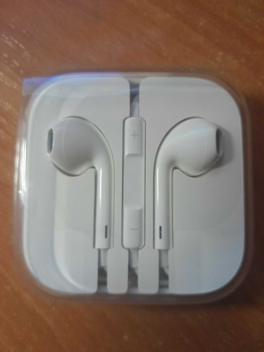 Przewodowe słuchawki Apple Earpods mini Jack 3,5mm białe