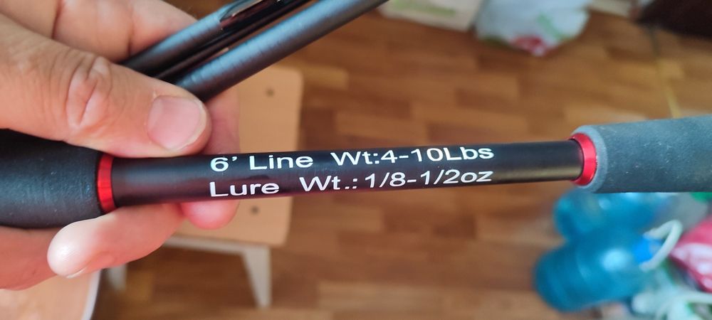 Кастінговий і спінінговий комплект,травел вудлище і катушка