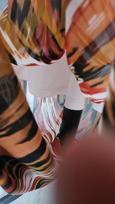 Długa sukienka,  wzory jak nowa