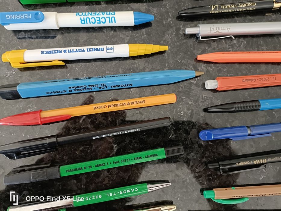 Coleção de esfograficas 120 unidades